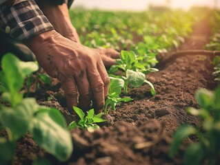 Digging Deep: Farmers’ Expert Hands and Soil Health before Planting