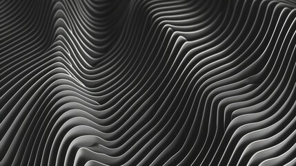 smooth wavy lines forming a continuous abstract geometric pattern
