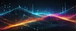 © Qbertstudio - A vibrant, abstract representation of data waves, showcasing a futuristic and digital aesthetic, ideal for tech themed projects
