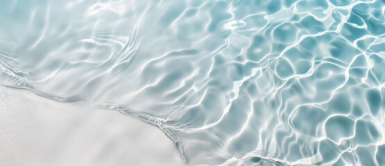 Sticker - Clear Water Ripples Surface