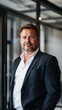 © Da - Dynamic Corporate Evolution: Successful Entrepreneurs Celebrate Rapid Growth and Transformation. Group Portrait of Visionary Business Leaders Showcasing Company's Market Success and Innovative Strateg