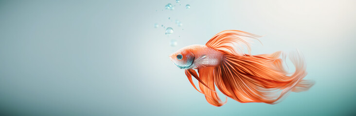 Wall Mural - Beautiful Red Fish