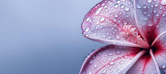 Wall Mural - Delicate Flower Petals Macro Background