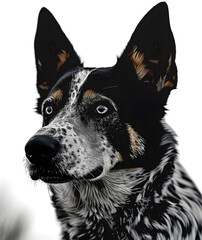 Wall Mural - Australian Cattle Dog icon