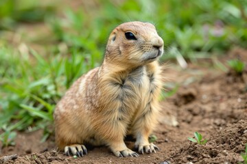 Wall Mural - Black-tailed Prairie Dog