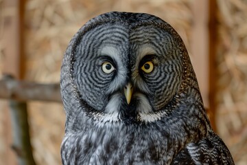 Wall Mural - Great Gray Owl