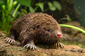 Wall Mural - Star-nosed Mole