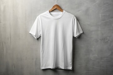 mockup blank white t-shirt generative ai