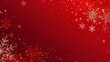 © YURIMA - Celebrate the season with a festive red holiday background adorned with snowflakes, perfect for Christmas and winter celebrations. Spread joy and cheer with this stylish and vibrant design