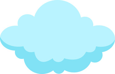 Sticker - Simple Cloud Shape