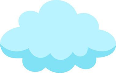 Sticker - Simple Cloud Shape