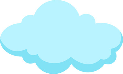 Sticker - Simple Cloud Shape