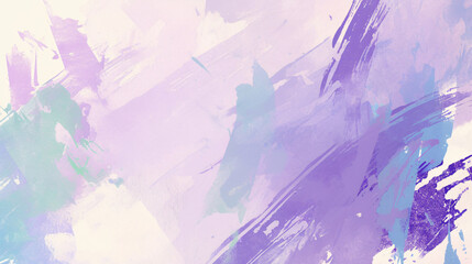 Poster - Abstract soft brush strokes in pastel colors creating a gentle and artistic feel perfect for modern design themes with copy space text