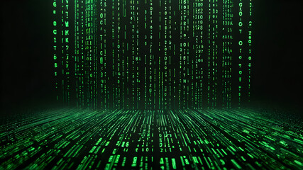 binary code background
