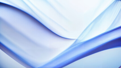 Wall Mural - abstract wallpaper with glowing 3d grid, waves, geometric square cube, reflective material glass, gl