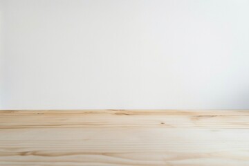 Wall Mural - Minimalist wooden table background