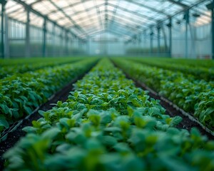 Poster - Smart Agriculture Greenhouse with Automated Systems and High Yield for Modern Farming Industry