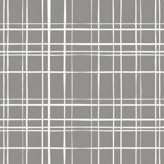 Poster - A seamless pattern with thin lines, The minimalist line drawing features an array of overlapping squares and rectangles in various sizes and shapes, creating a geometric design that exudes simplicity 