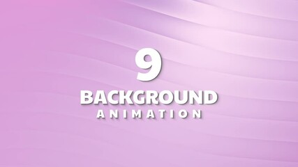 Poster - Big collection of 9 colourful digital gradient background animation in 4k