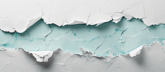 Aufkleber - A torn paper with a business concept written on it against a plain background with copy space image