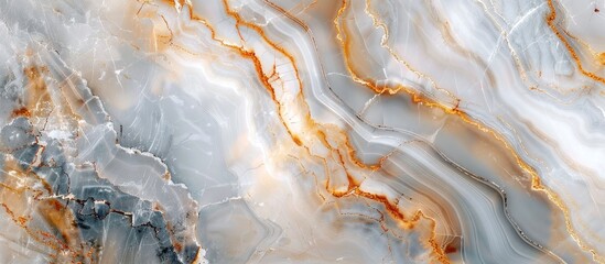 Fototapete - Abstract marble texture in a light color palette with natural patterns, ideal for design art with a stone cement wall texture background and copy space image.