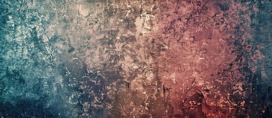 Poster - Vintage, grungy texture pattern with an old abstract background, gradient design, vignette, and ample copy space image integration.