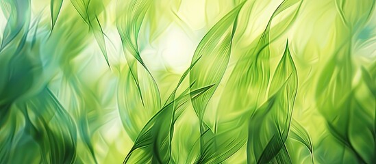 Poster - Nature-inspired abstract background with copy space image.