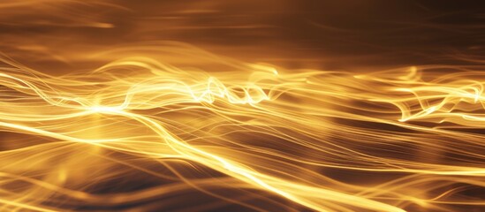Poster - Intriguing and abstract light patterns suitable as a backdrop with copy space image.