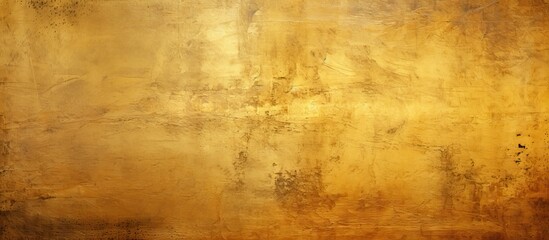 Poster - Metallic gold background with visible scratches, providing ample copy space image.