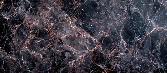 Canvas Print - High-resolution top view of a marble background pattern with a spacious area for additional elements.