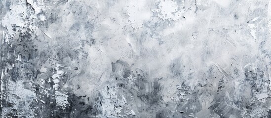Leinwandbilder - Gray blank cement textured or plaster wall abstract art pattern texture provides a creative backdrop with a copy space image, found on a construction site.