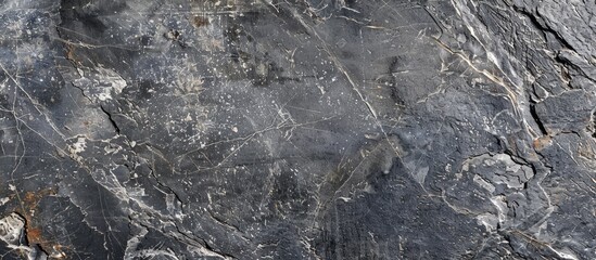 Poster - Various textures like gray concrete, black and gray marble, and natural stone with scratches and cracks are available on old grunge backgrounds for designs requiring copy space images.