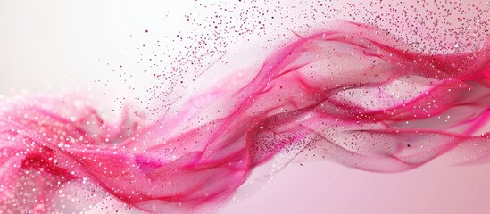 Fototapete - Pink abstract design element with copy space image.