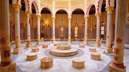 Canvas Print - Hamam, stock photo