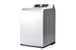 © Phuwadon - top-loading washing machine with a sleek, modern design and a large capacity, isolated on a white background