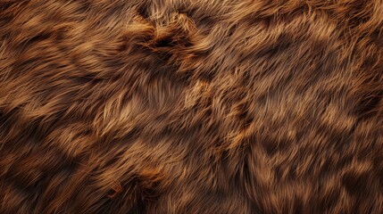 background and texture of natural brown fur animal