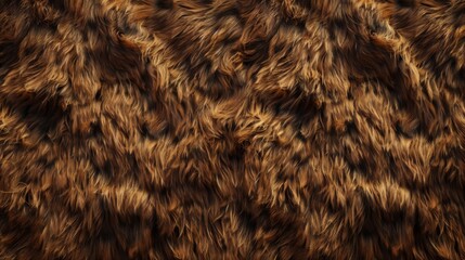 background and texture of natural brown fur animal