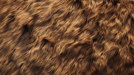 background and texture of natural brown fur animal