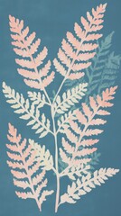 Sticker - Fern fern art nature.