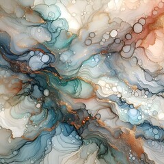 Wall Mural - abstract background with water