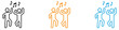 © Krupal - dance icon vector logo set collection for web app ui