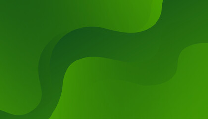 Minimal geometric background. Green elements with fluid gradient.  great for fashion, poster, web, banner, page, cover, social, media, card
