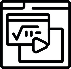 Poster - Online education platform is providing mathematical knowledge and video tutorials for students of all levels