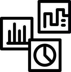 Poster - Business infographics showing charts and diagrams for data analysis, marketing, analysis, and business reports