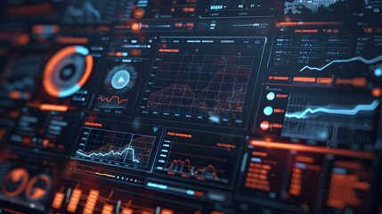Poster - digital dashboard showcasing insurance policies and claims with transparency