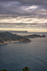 Sticker - The coast of Benitatxell on the Costa Blanca