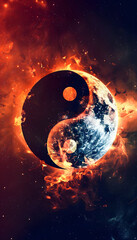 Wall Mural - Yin Yang