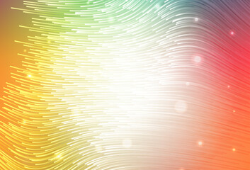 Wall Mural - light green, red vector template with lines.