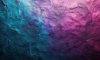 Wall Mural - Purple blue green abstract background. Gradient.Toned colorful concrete wall texture. Magenta teal background with space for design, Generative AI