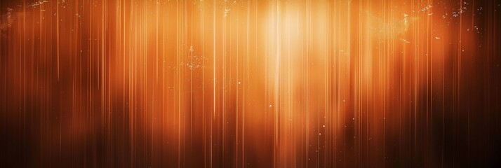 Poster - A digital abstract background with vertical lines of orange and brown, fading from darker at the top to lighter at the bottom